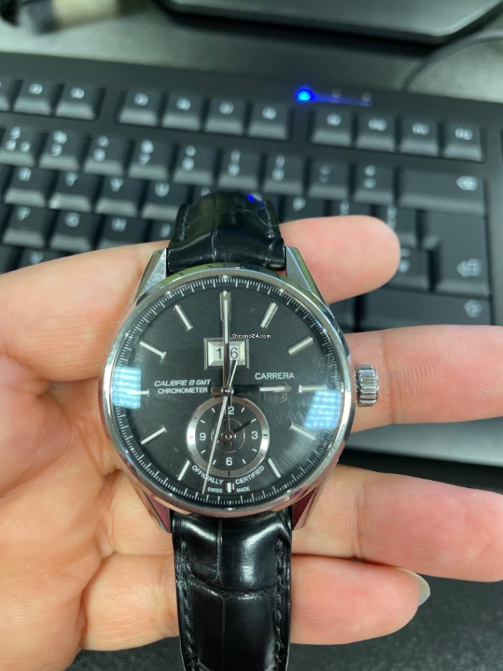 IMG_9081 TAG Heuer Carrera Calibre 8 Mens watch Unisex Automatic Steel WAR5010.FC6266 Replica 7