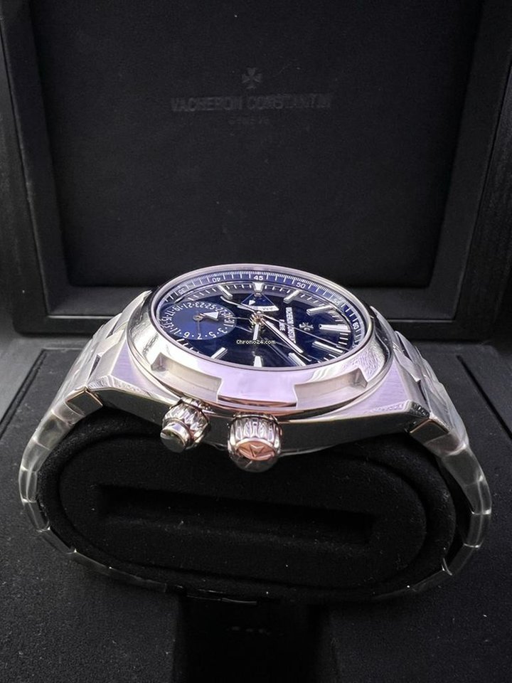 IMG_9081 Vacheron Constantin Overseas Dual Time Mens watch Unisex Automatic Steel 7900V 110A-B334 Replica 7