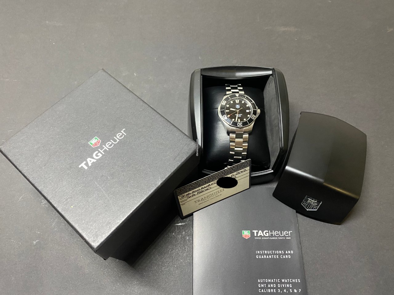 IMG_9081 TAG Heuer Aquaracer Mens watch Unisex Automatic Steel WAB2010.BA0804 Replica 7