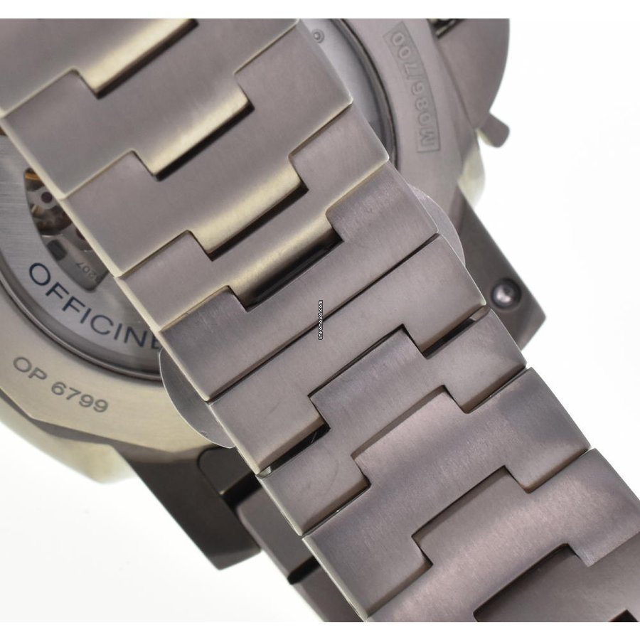 IMG_9081 Panerai Luminor Marina 1950 3 Days Automatic Mens watch Unisex Automatic Titanium PAM00352 Replica 7
