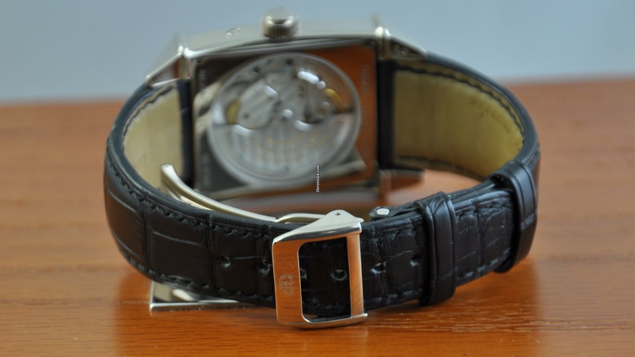 IMG_9081 Girard Perregaux Vintage 1945 Mens watch Unisex Automatic White gold 2580 Replica 7