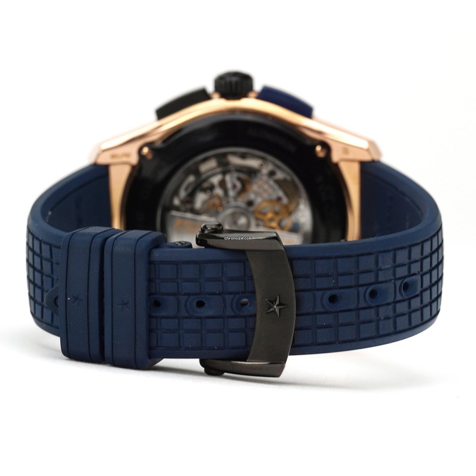 Zenith El Primero Stratos Flyback Mens watch Unisex Automatic Rose gold 86.2061.405 57.R514 Replica 7