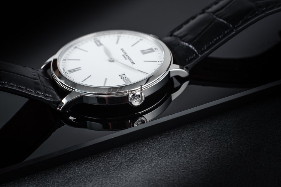 IMG_9081 Baume & Mercier Classima Mens watch Unisex Quartz Steel 65809 Replica 7