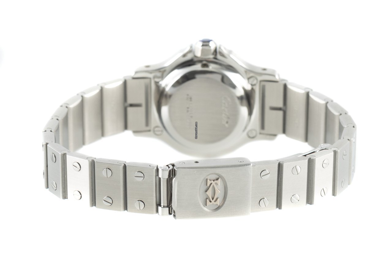 Cartier Santos Womens watch Automatic Steel 0906 Replica 7