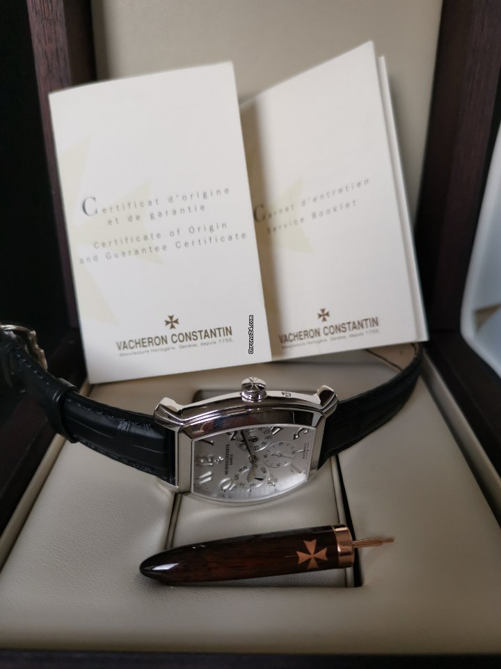 IMG_9081 Vacheron Constantin Royal Eagle Mens watch Unisex White gold 42008 000G Replica 7