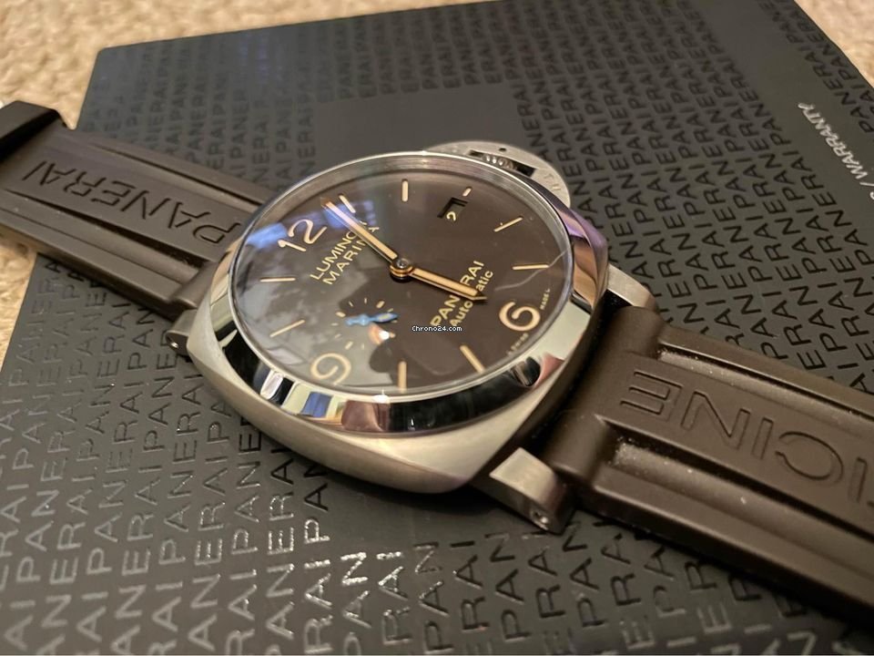 Panerai Luminor Marina 1950 3 Days Automatic Mens watch Unisex Automatic Titanium PAM 01351 Replica 7