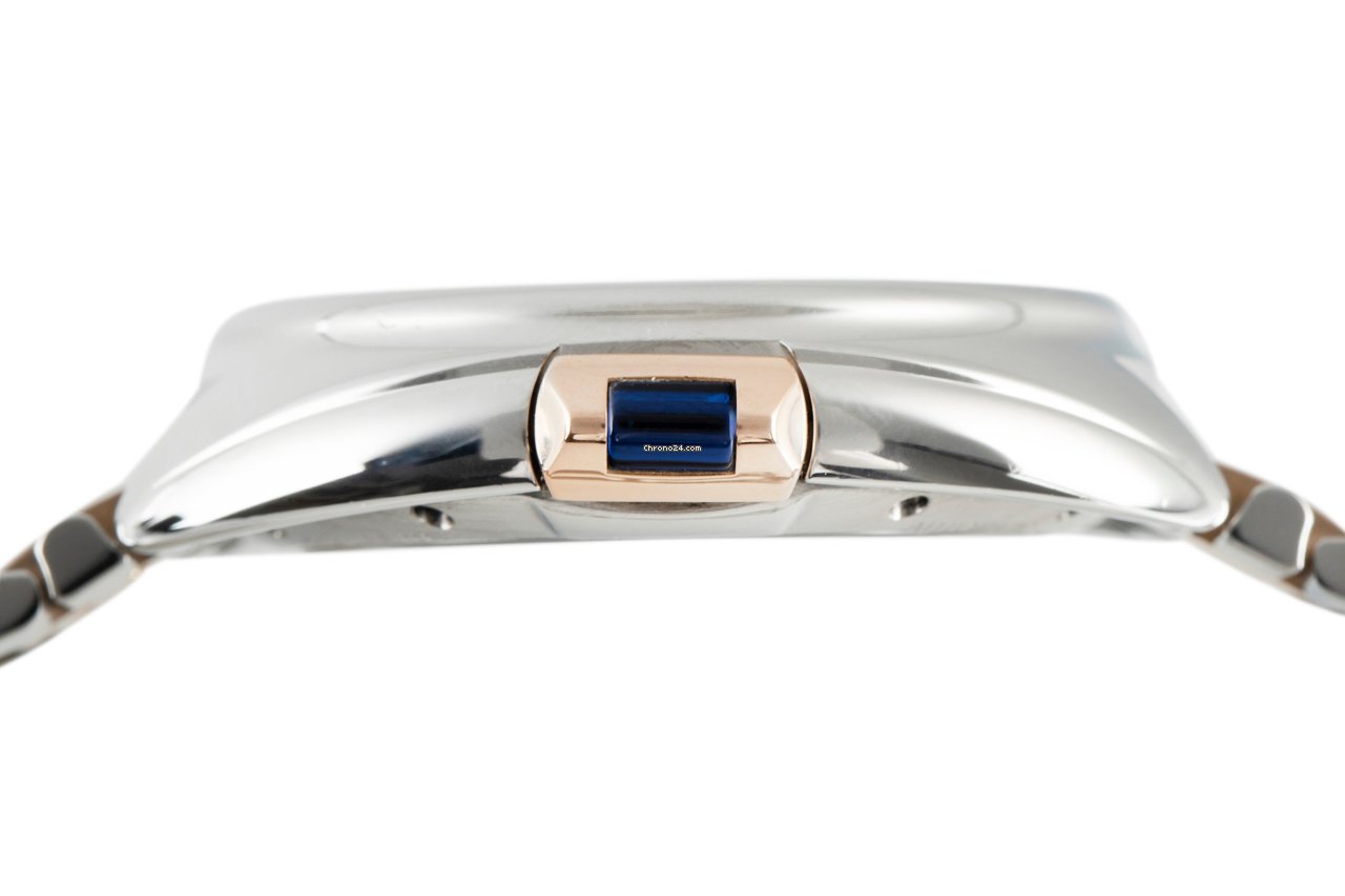 IMG_9081 Cartier Cle de Cartier Mens watch Unisex Automatic Gold Steel W2CL0003 Replica 7