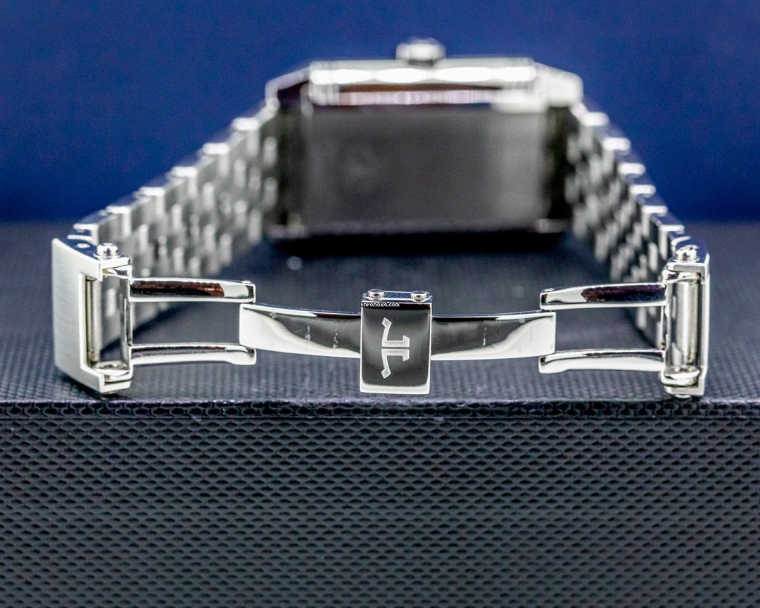 IMG_9081 Jaeger-LeCoultre Reverso Grande Date Mens watch Unisex Manual winding Steel 300.84.20 Replica 7