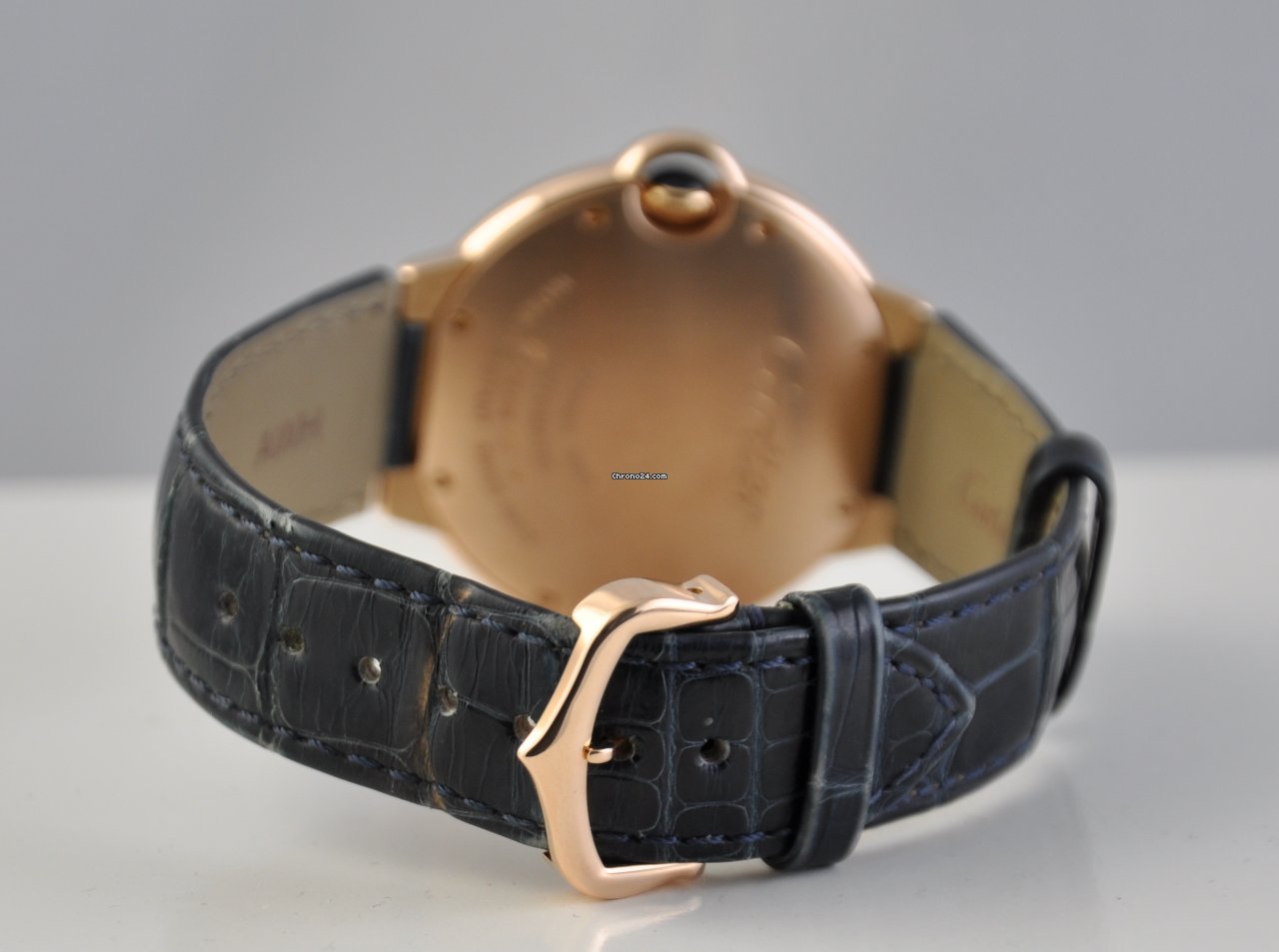 Cartier Ballon Bleu 36mm Mens watch Unisex Automatic Rose gold W6900456 Replica 7