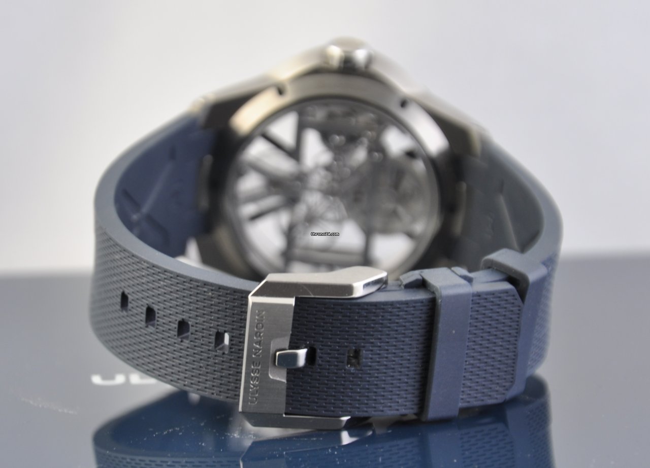 IMG_9081 Ulysse Nardin El Toro Black Toro Mens watch Unisex Manual winding Titanium 3713-260-3 03 Replica 7