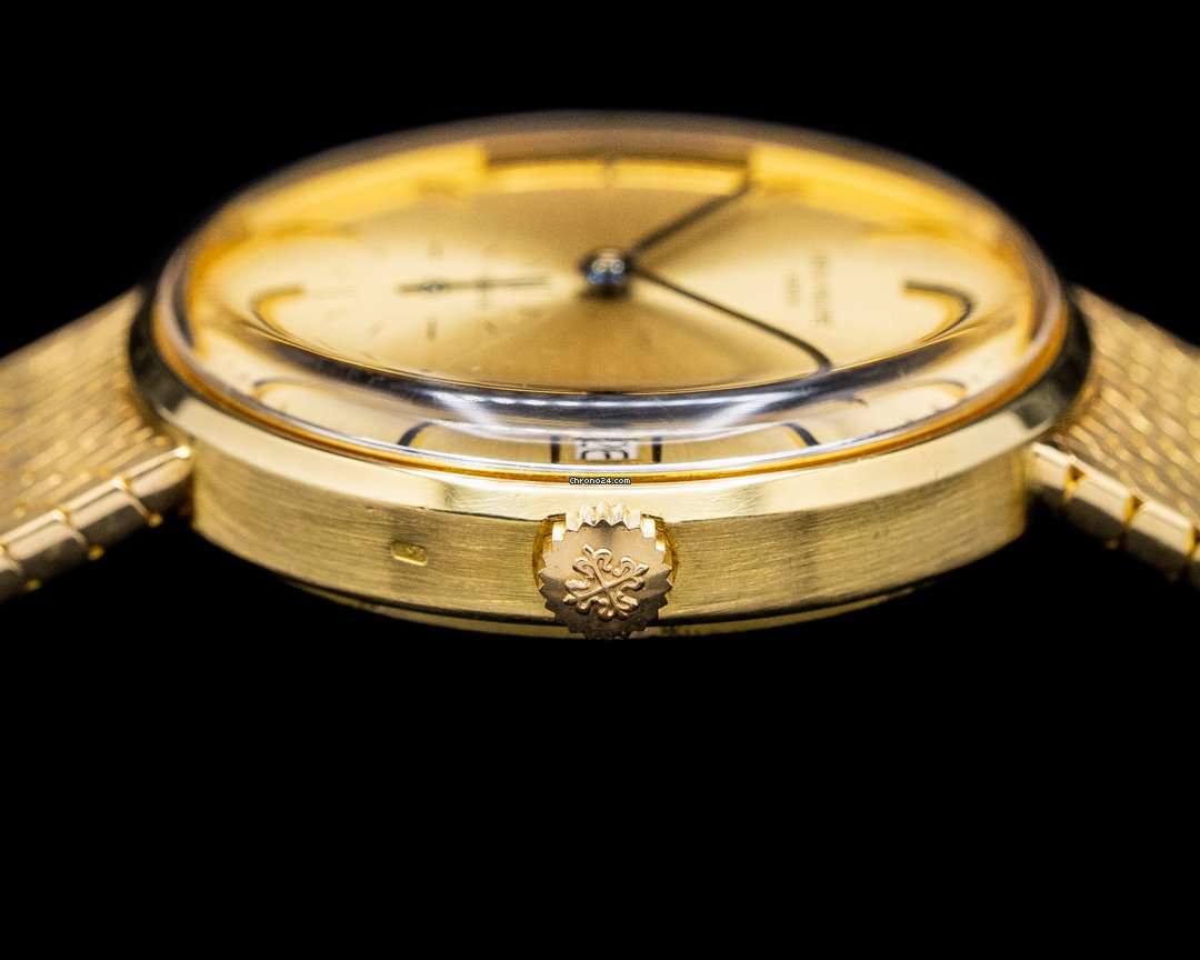 IMG_9081 Patek Philippe Calatrava Mens watch Unisex Automatic Yellow gold 3514 4 Replica 7