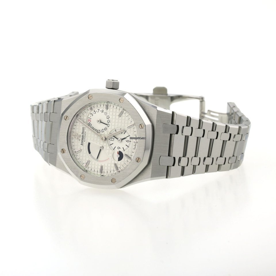 IMG_9081 Audemars Piguet Royal Oak Dual Time Automatic Steel 26120ST Replica 7