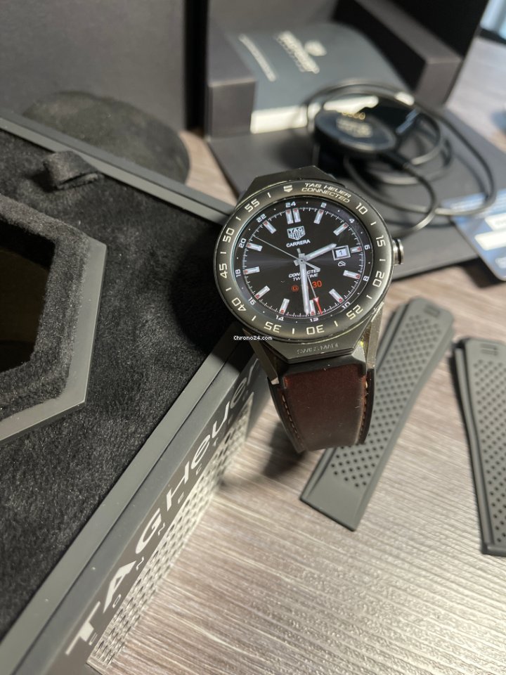 IMG_9081 TAG Heuer Connected Mens watch Unisex Quartz Titanium SBF818000.11FT8031 Replica 7