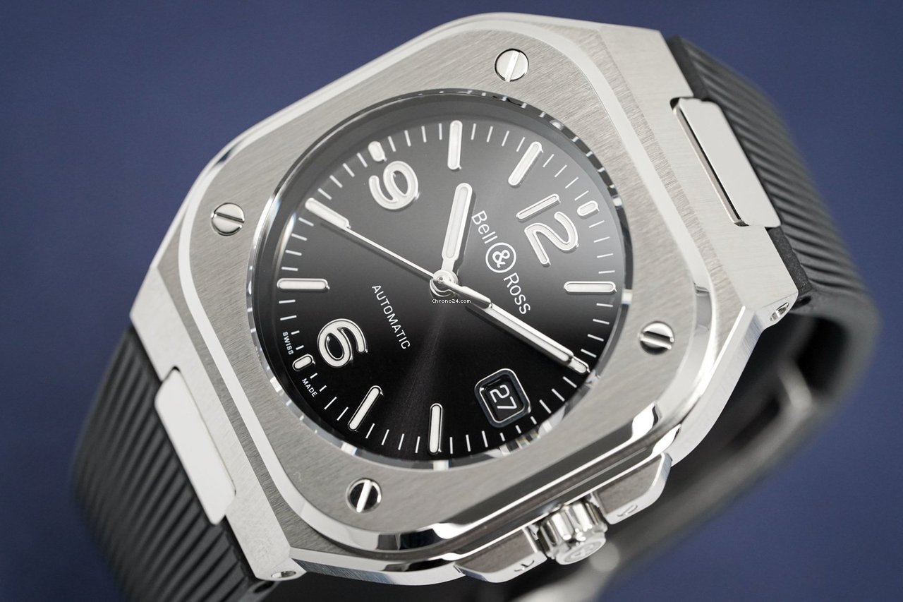 IMG_9081 Bell & Ross BR 05 Automatic Steel BR05A.BL.ST.SRB Replica 7