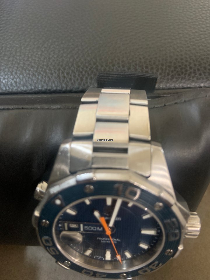 IMG_9081 TAG Heuer Aquaracer 500M Mens watch Unisex Quartz Steel WAJ1112.BA0870 Replica 7