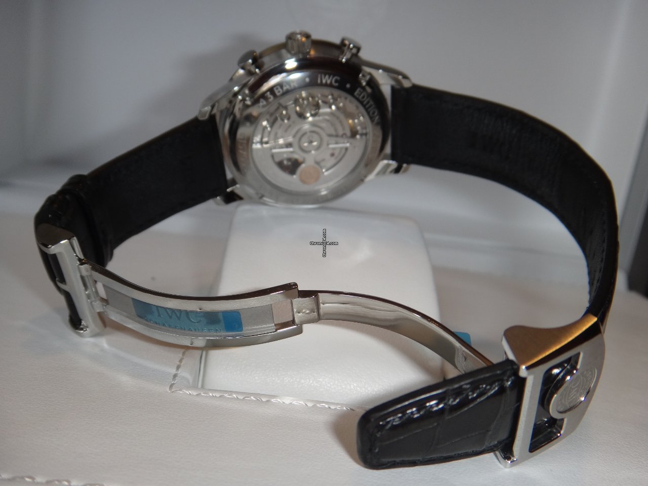 IMG_9081 IWC Portuguese Chronograph Mens watch Unisex Automatic Steel IW371601 Replica 7