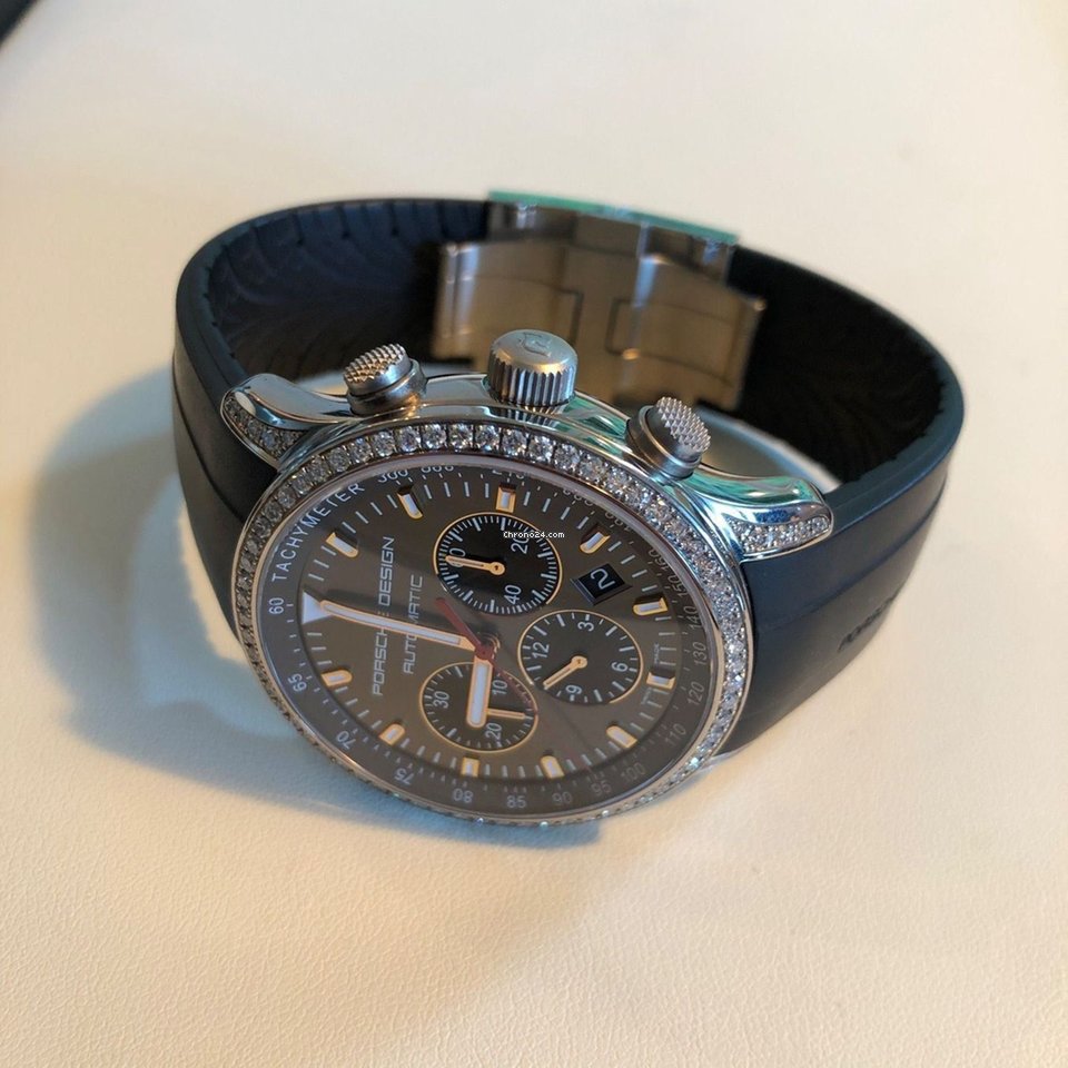 IMG_9081 Porsche Design Dashboard Mens watch Unisex Automatic White gold 6612.67 1 Replica 7