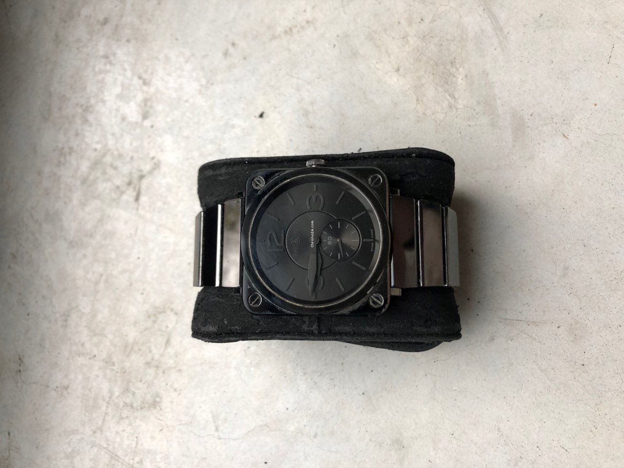 IMG_9081 Bell & Ross BR S Mens watch Unisex Automatic Ceramic BRS-98-BCS Replica 7