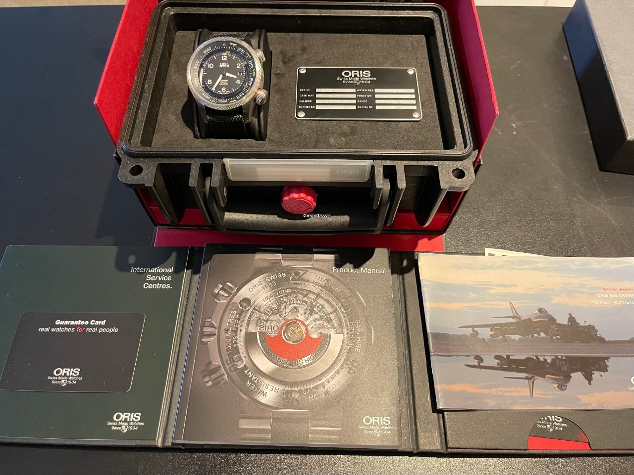 IMG_9081 Oris Big Crown ProPilot Altimeter Mens watch Unisex Automatic Steel 01 733 7705 4134 Replica 7