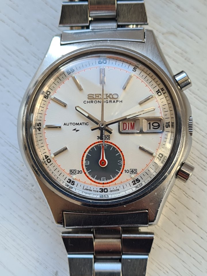 IMG_9081 Seiko Mens watch Unisex Automatic Steel 7016-8001 Replica 7