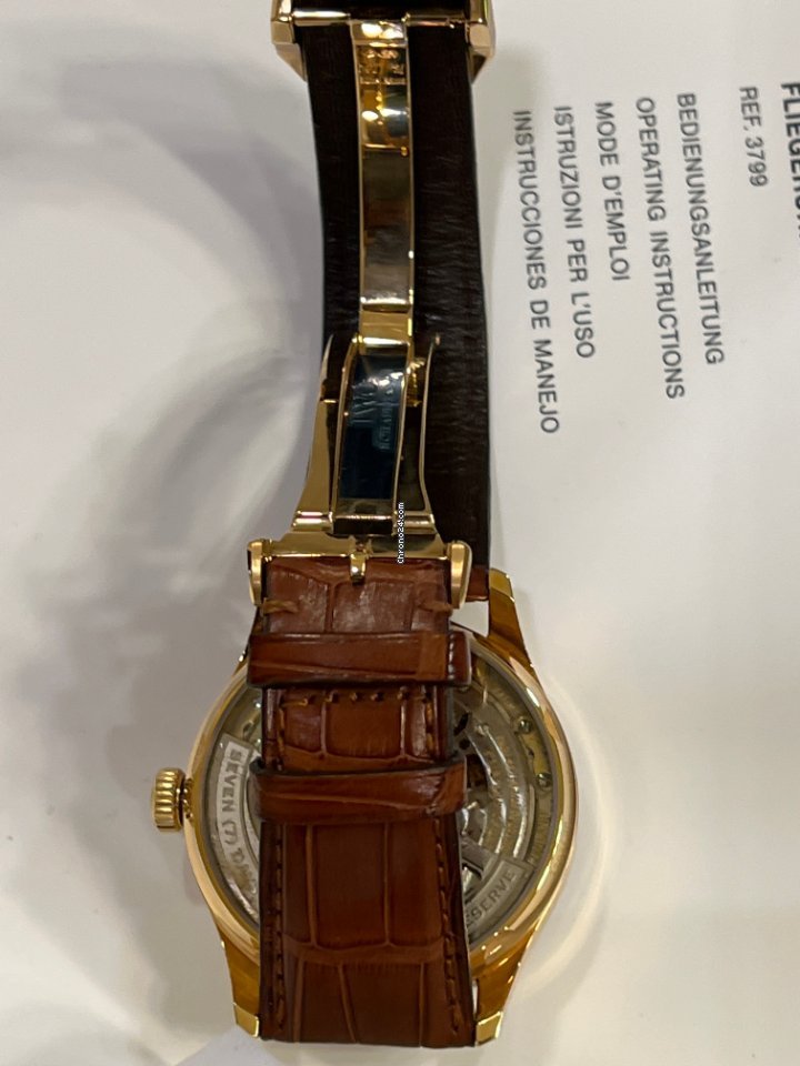 IWC Portuguese Perpetual Calendar Mens watch Unisex Automatic Rose gold IW502213 Replica 7