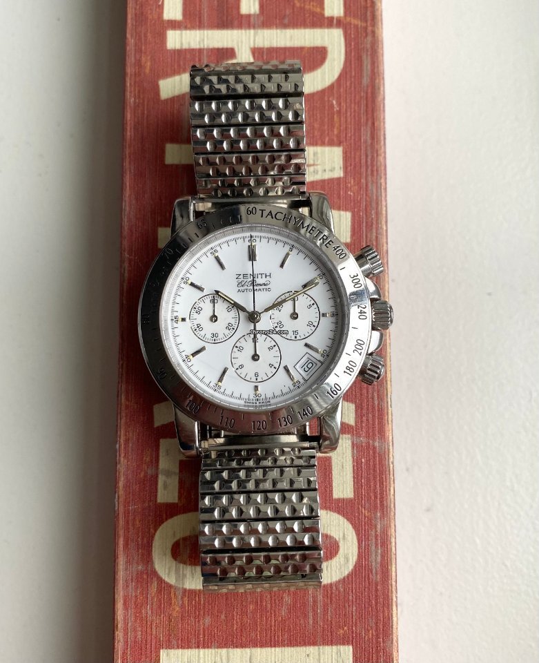 IMG_9081 Zenith El Primero Chronograph Mens watch Unisex Automatic Steel 01-0360-400 Replica 7
