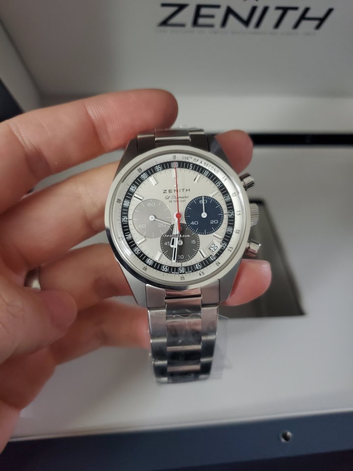 IMG_9081 Zenith Mens watch Unisex Automatic Steel 03.3200.3600 69.M3200 Replica 7