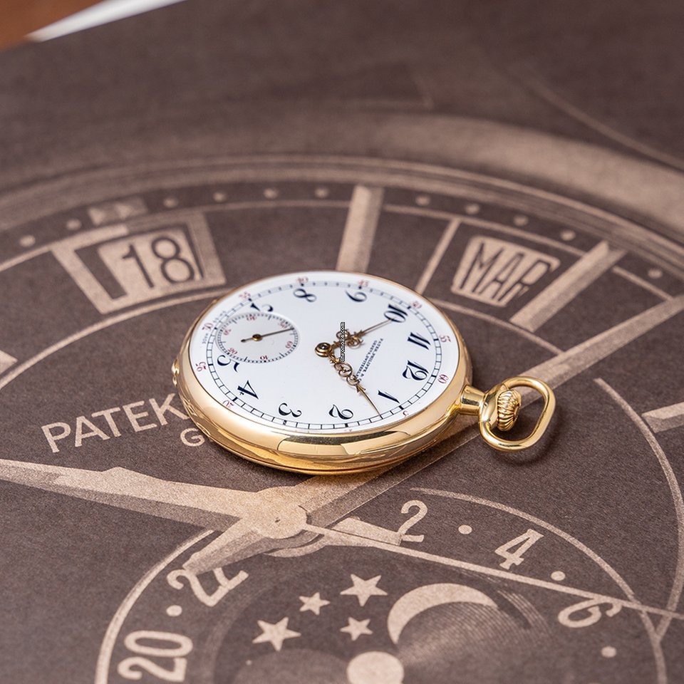 IMG_9081 Patek Philippe Mens watch Unisex Manual winding Yellow gold 291.879 Replica 7