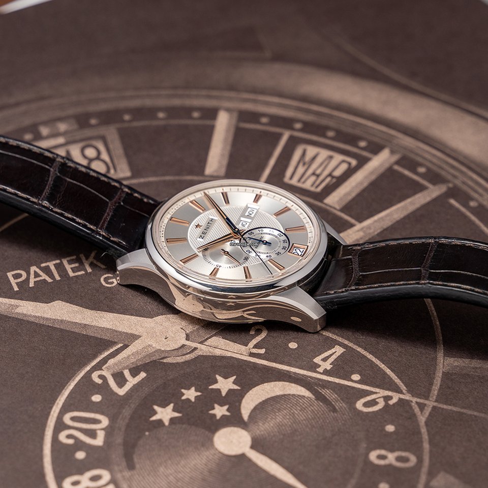 IMG_9081 Zenith El Primero Winsor Annual Calendar Mens watch Unisex Automatic Steel 03.2070.4054 02.C711 Replica 7