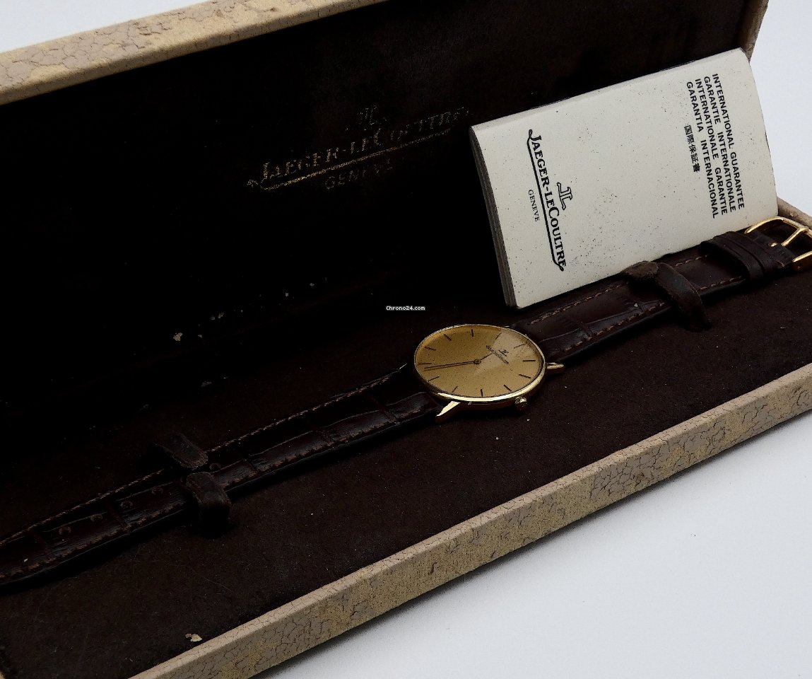 Jaeger-LeCoultre Mens watch Unisex Quartz Yellow gold 140.111.11 Replica 7