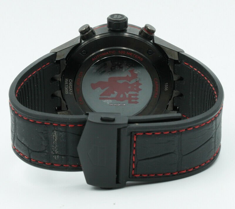 TAG Heuer Carrera Calibre HEUER 01 Mens watch Unisex Automatic Ceramic CAR2A1J.FC6400 Replica 7