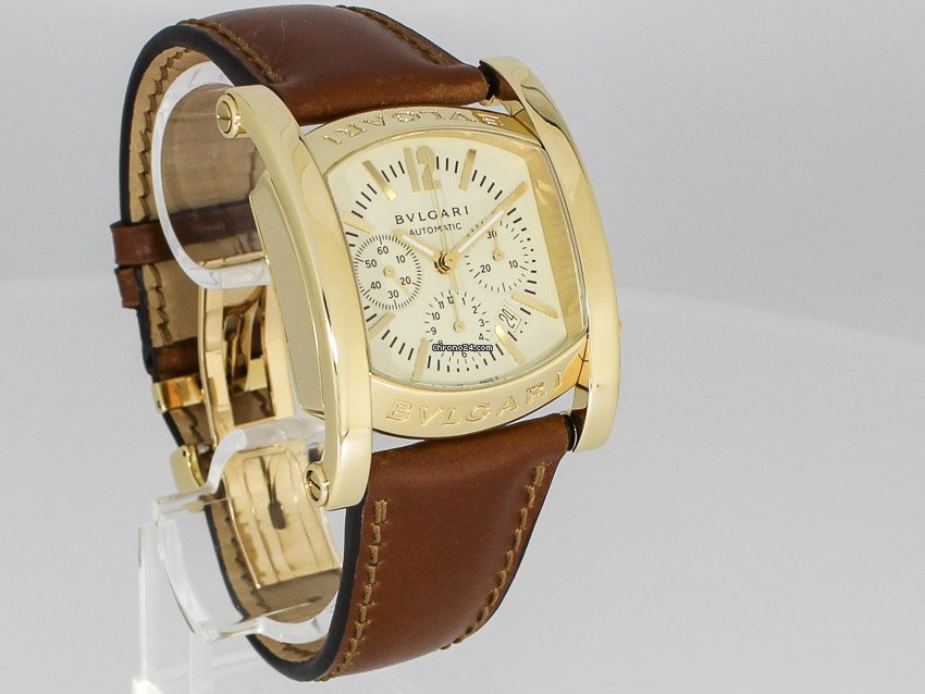 Bulgari Assioma Mens watch Unisex Automatic Yellow gold AA 44 G CH Replica 7