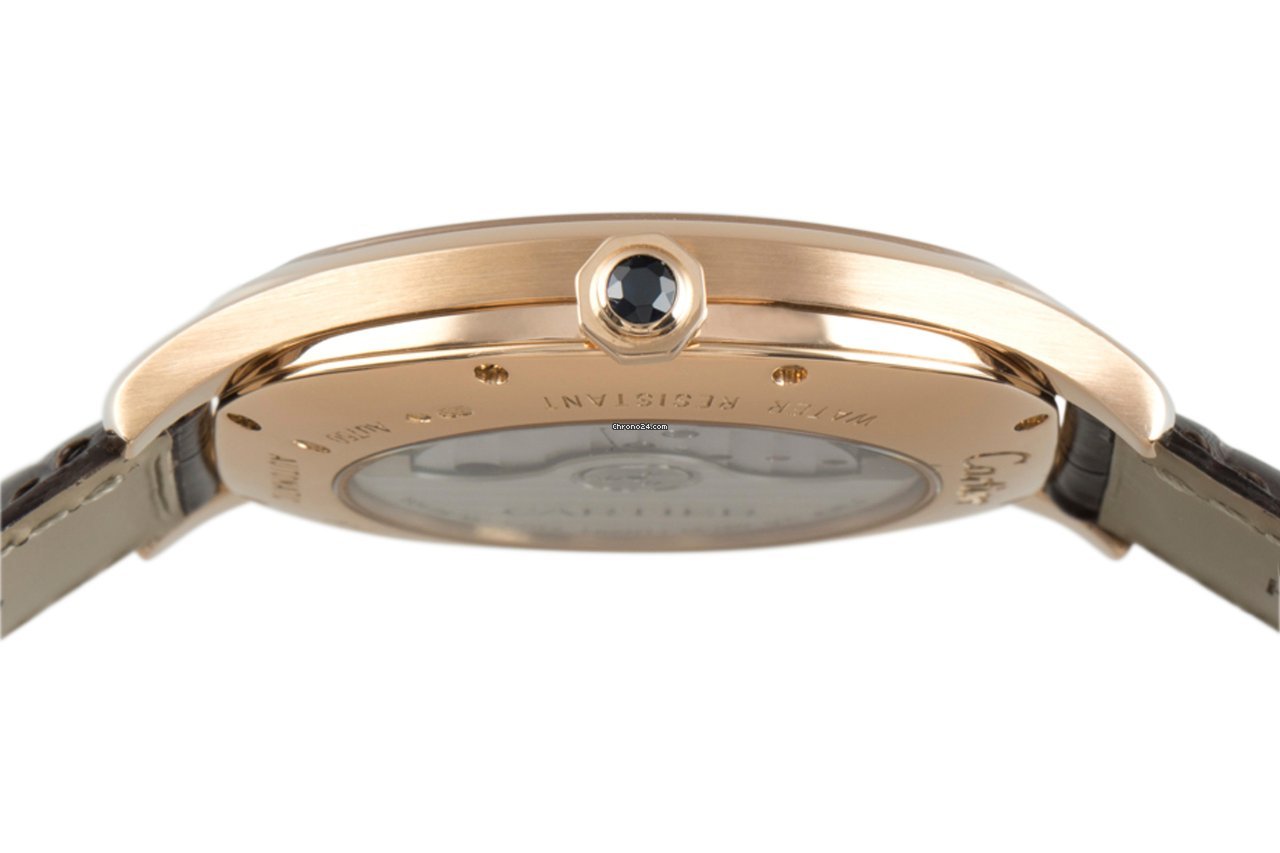 IMG_9081 Cartier Drive de Cartier Mens watch Unisex Automatic Red gold WGNM0003 Replica 7
