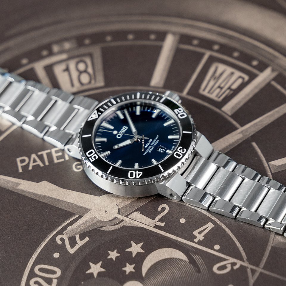 IMG_9081 Oris Aquis Date Mens watch Unisex Automatic Steel 01 733 7730 4135-07 8 24 05PEB Replica 7