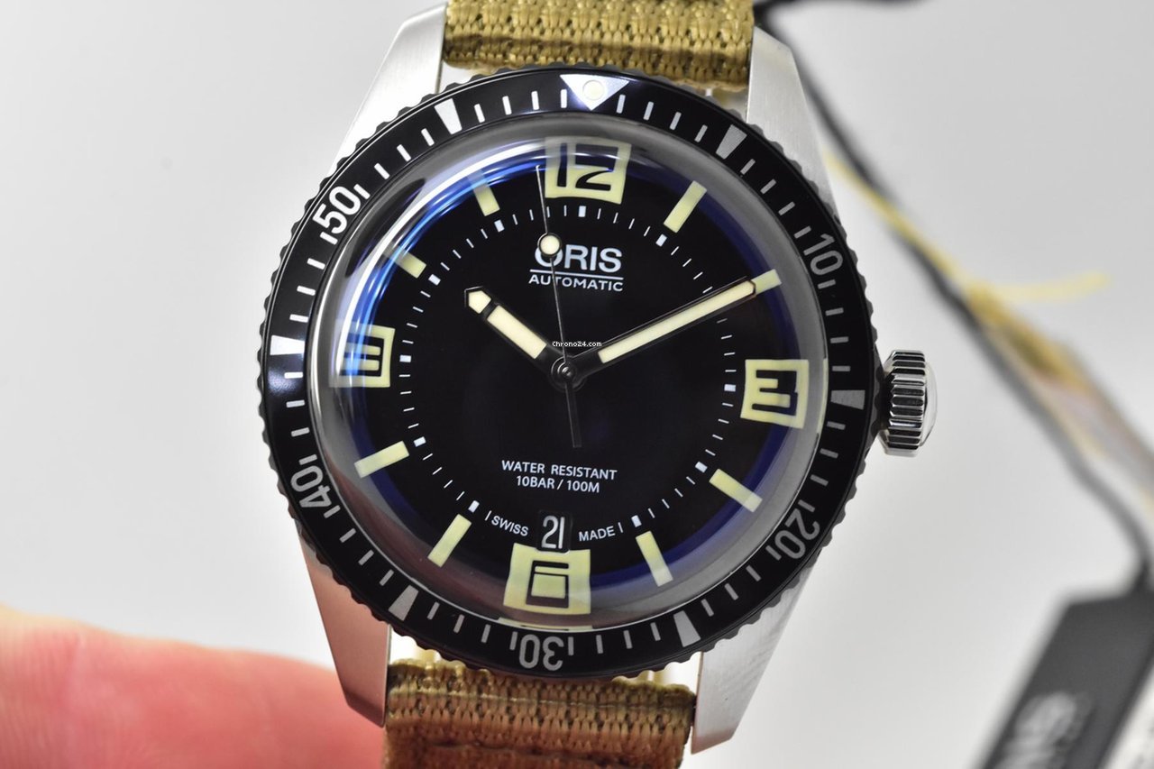 Oris Divers Sixty Five Mens watch Unisex Automatic Steel 01 733 7707 4064 Replica 7