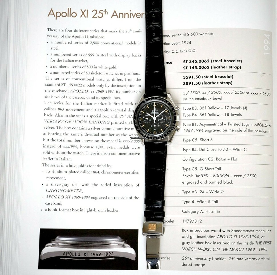 Omega Speedmaster Professional Moonwatch Mens watch Unisex Manual winding Steel 3891.50 Replica 7