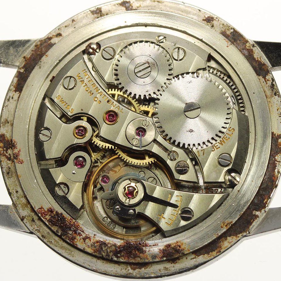 IWC Mens watch Unisex Manual winding Steel R 326 Replica 7