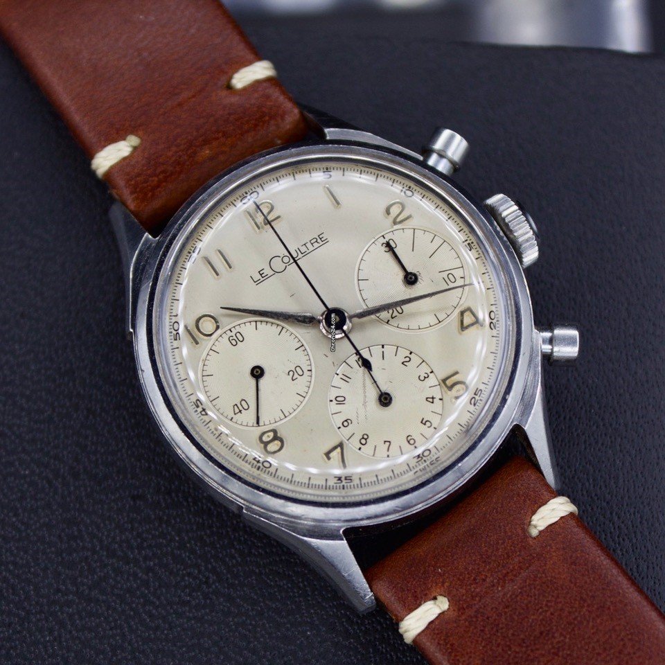 IMG_9081 Jaeger-LeCoultre Mens watch Unisex Automatic Jaeger LeCoultre E335 Chronograph 1955 Replica 7