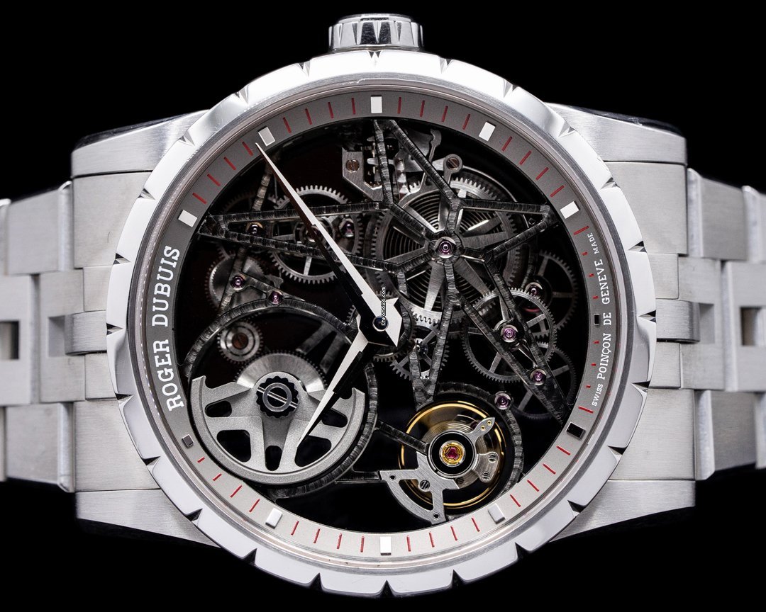 IMG_9081 Roger Dubuis Excalibur Mens watch Unisex Automatic Steel RDDBEX0793 Replica 7
