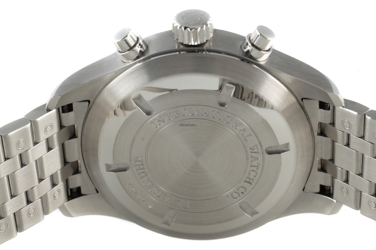 IMG_9081 IWC Pilot Chronograph Mens watch Unisex Automatic Steel IW377704 Replica 7