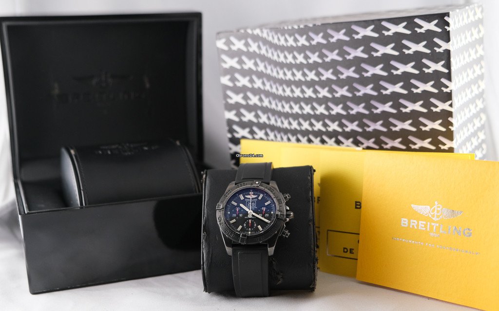 Breitling Blackbird Mens watch Unisex Automatic Steel M 44359 Replica 7