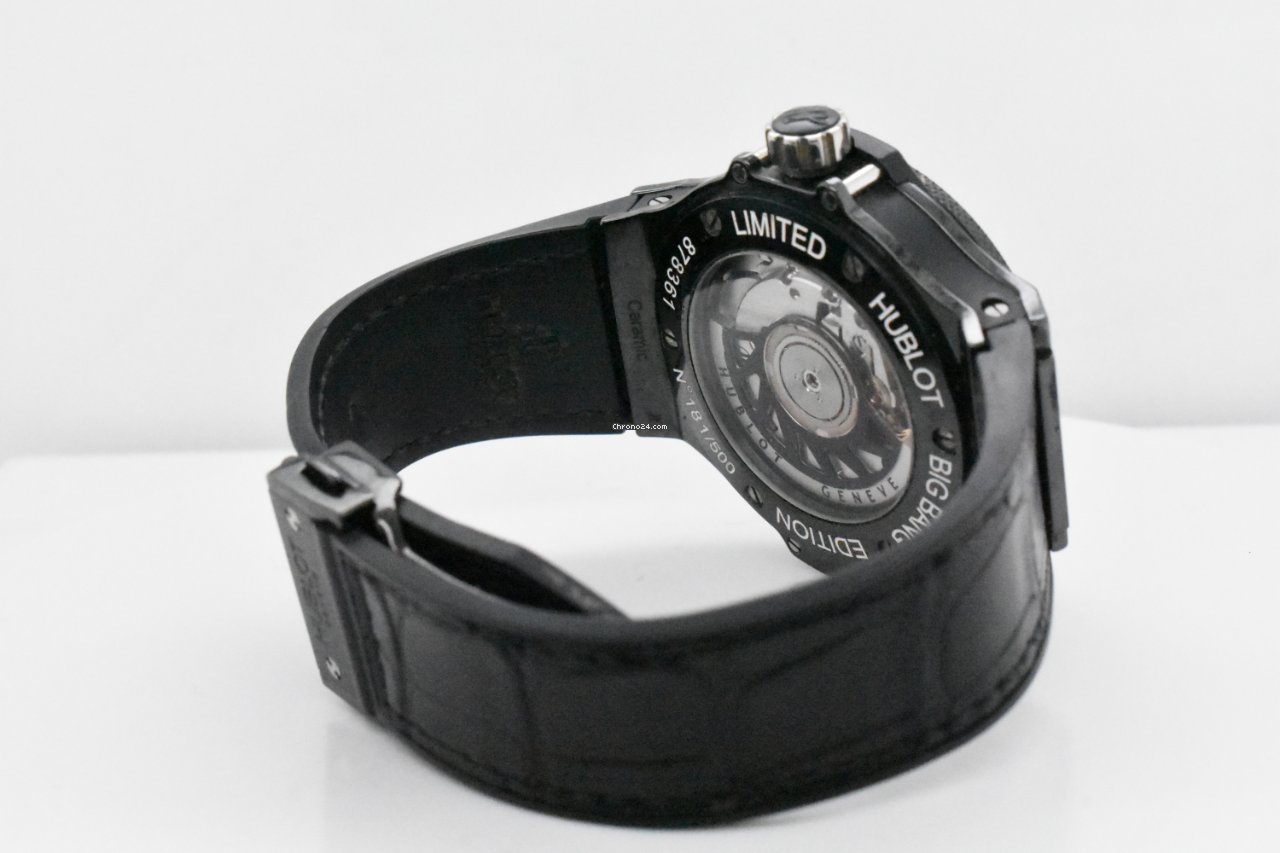 Hublot Big Bang 38 mm Mens watch Unisex Automatic Ceramic 365.CM.1110.LR Replica 7