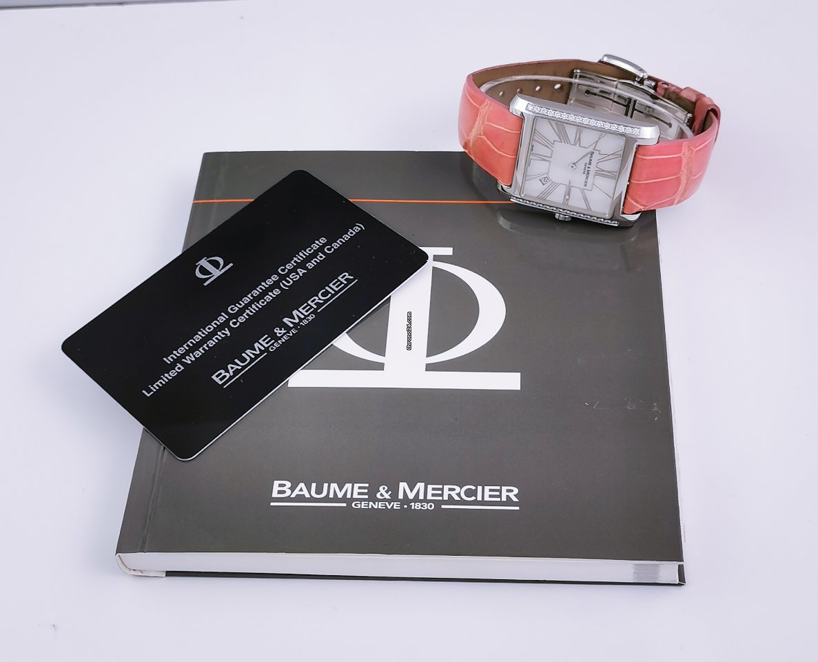 IMG_9081 Baume & Mercier Hampton Womens watch Quartz Steel 10023 Replica 7