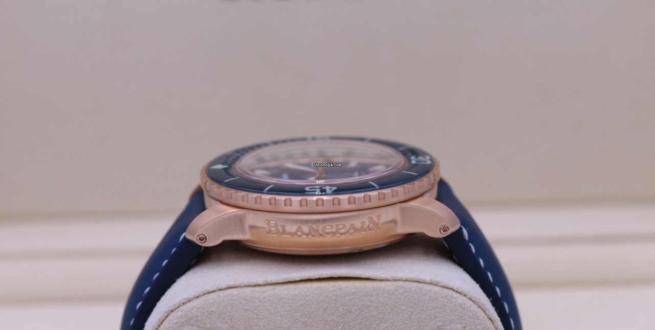 Blancpain Fifty Fathoms Mens watch Unisex Automatic Rose gold 5015-3603C-63B Replica 7