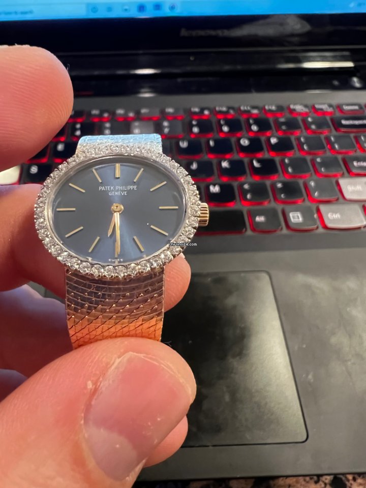 IMG_9081 Patek Philippe Womens watch Automatic Yellow gold 3350 1 Replica 7