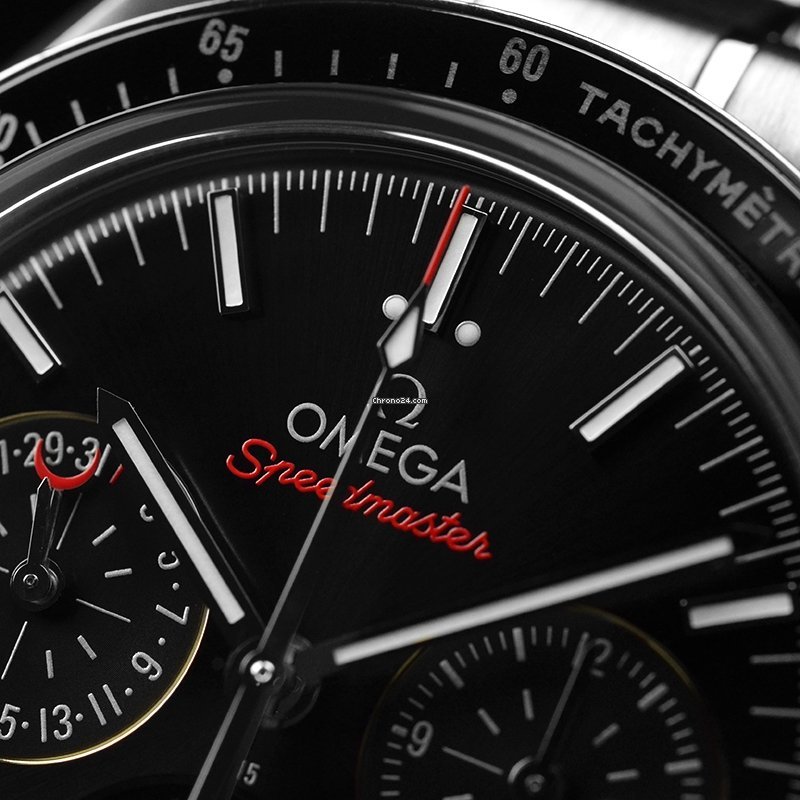 IMG_9081 Omega Speedmaster Professional Moonwatch Moonphase Mens watch Unisex Steel 304.30.44.52.01.001 Replica 7