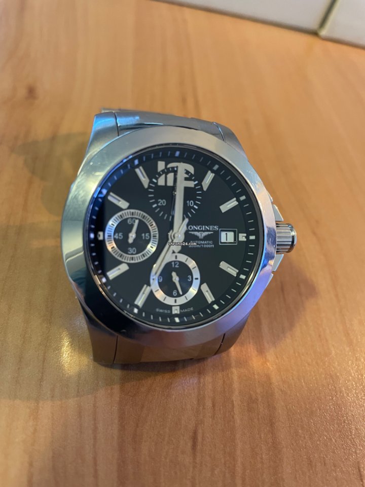 IMG_9081 Longines Conquest Mens watch Unisex Automatic Steel L3.662.4 Replica 7