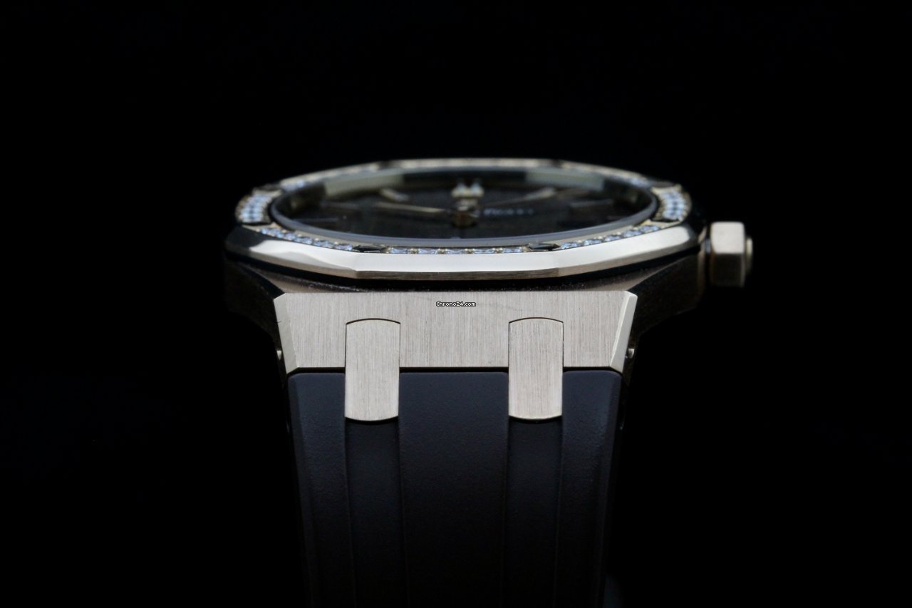 IMG_9081 Audemars Piguet Royal Oak Lady Quartz Rose gold 67651OR Replica 7