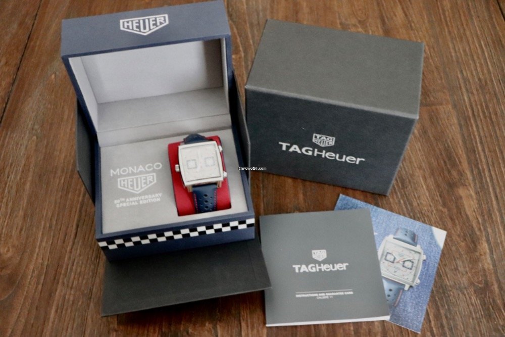 IMG_9081 TAG Heuer Monaco Mens watch Unisex Automatic Steel CAW211X.FC6468 Replica 7