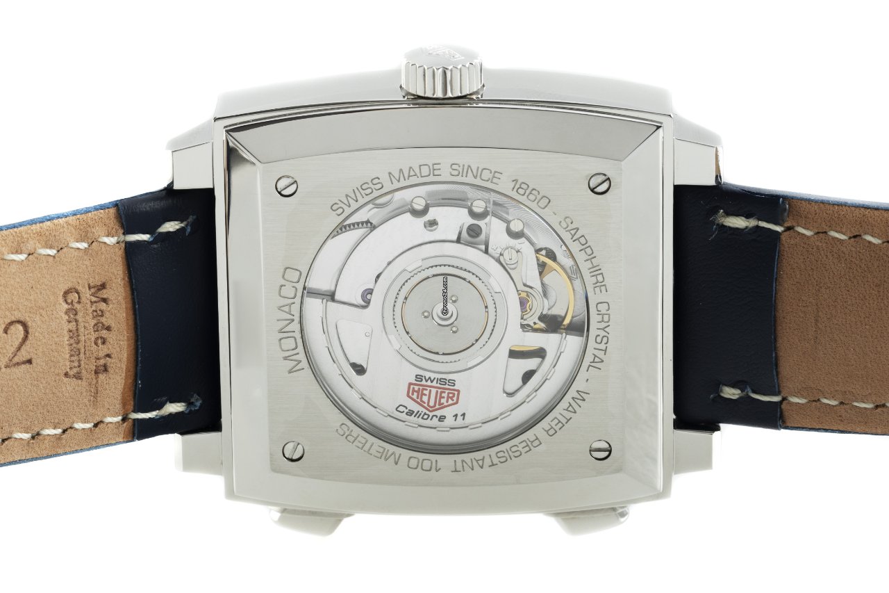 IMG_9081 TAG Heuer Monaco Mens watch Unisex Automatic Steel CAW211R Replica 7